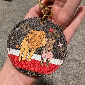Louis Vuitton Monogram 2018 Christmas Animation Cats Bag Charm